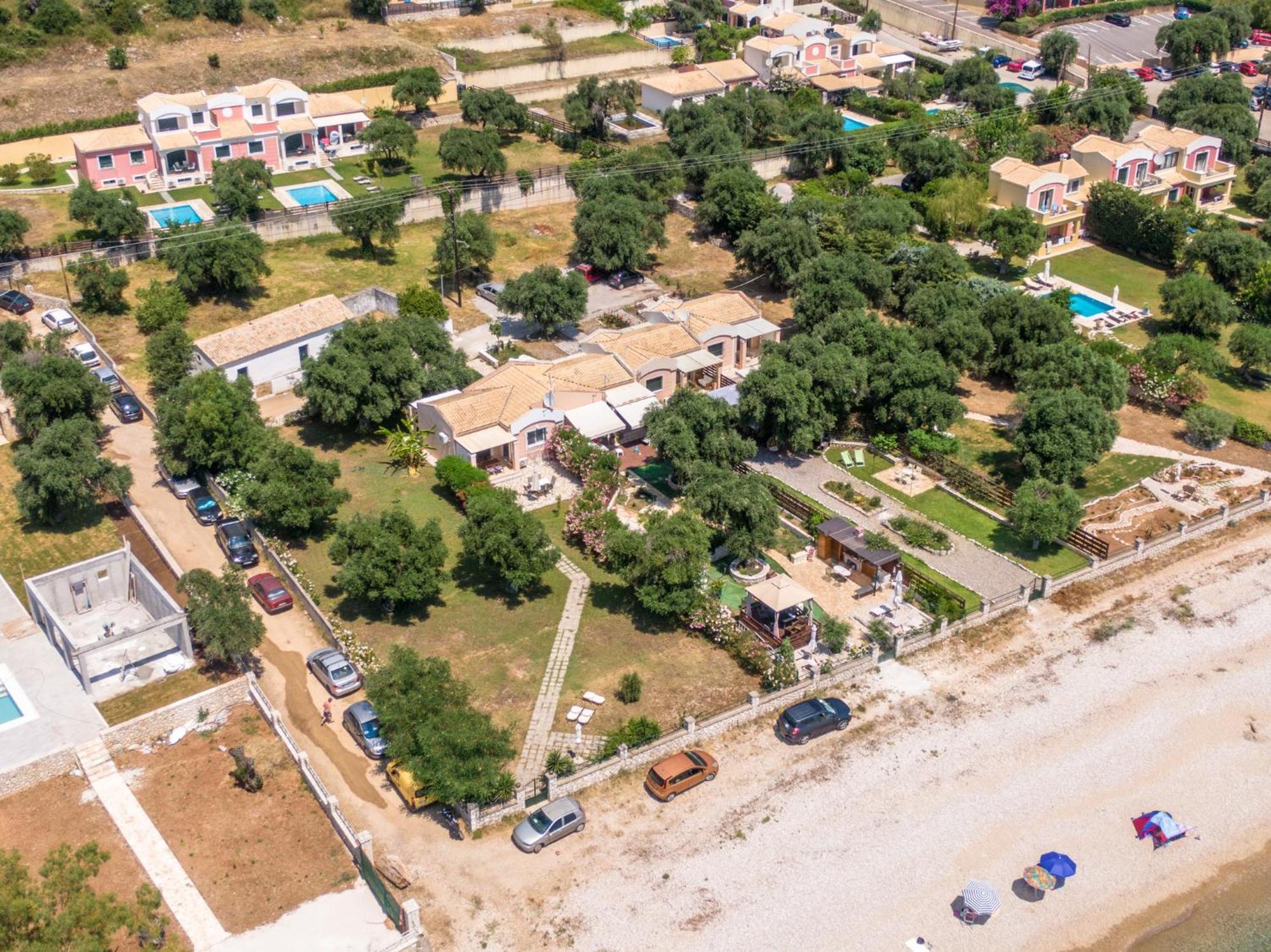 Barbati Beach Holiday Apartment Bagian luar foto